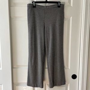 Alfred Dunner Stretch Ankle Length Black and White Houndstooth Pants size 12